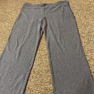 Danskin Gray Leggings with Wide Waistband Size XL (16-18)